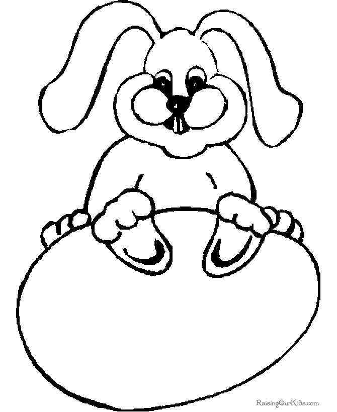 Realistic Rabbit Coloring Pages Printable | Other | Kids Coloring 