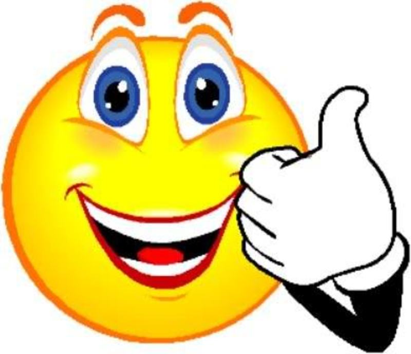 Happy Smiley Face Giving Thumbs Up - Positive Emoji Illustration