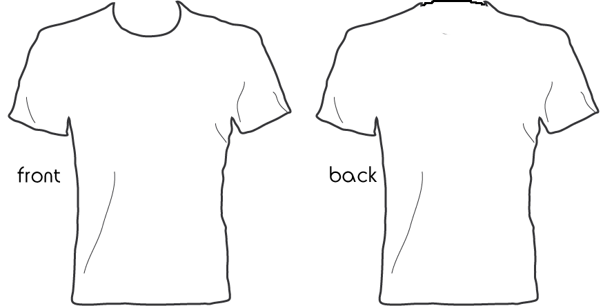 Free T-shirt Template, Download Free T-shirt Template png images, Free ...
