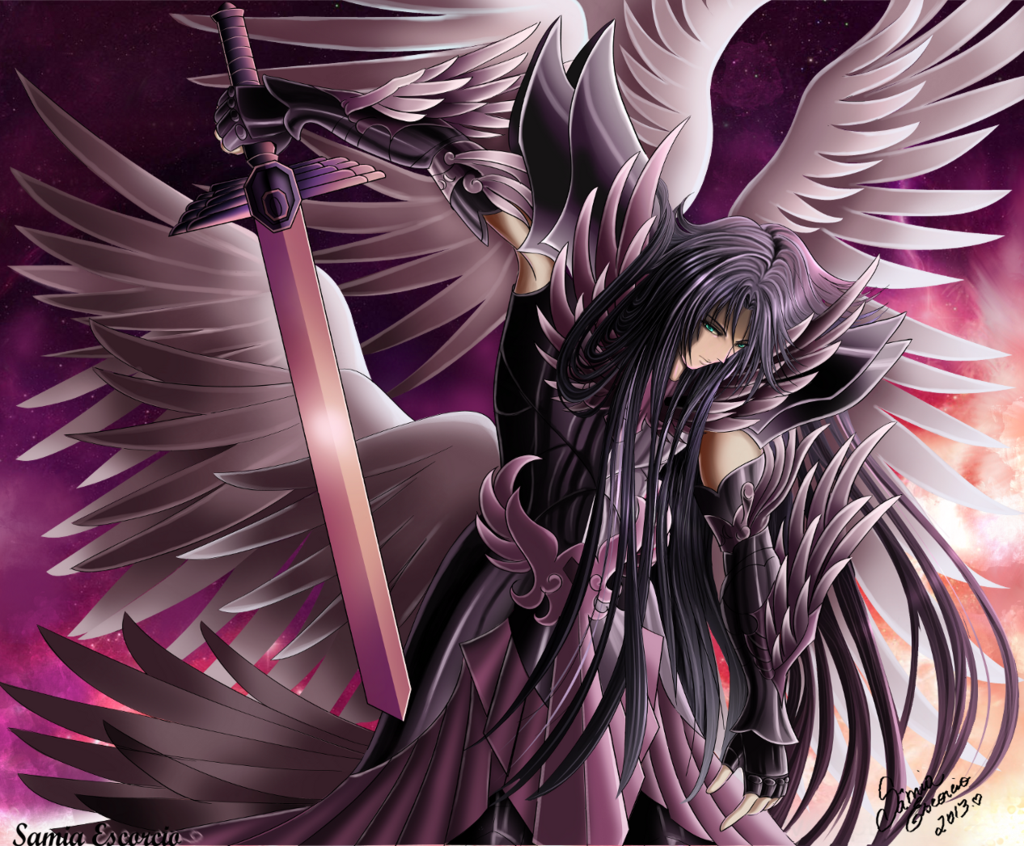 Hades and Saori by SpaceWeaver on Clipart library