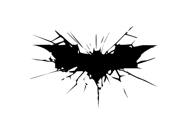 CERO ® 3D Printed Batman The Dark Knight Logo For Mobile Covers (Black PLA  Plastic) : Amazon.in: Car & Motorbike