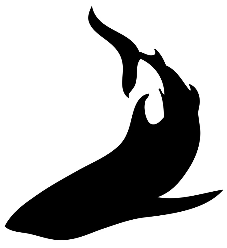 Shark Silhouette Tattoo | Tattoo | Clipart library