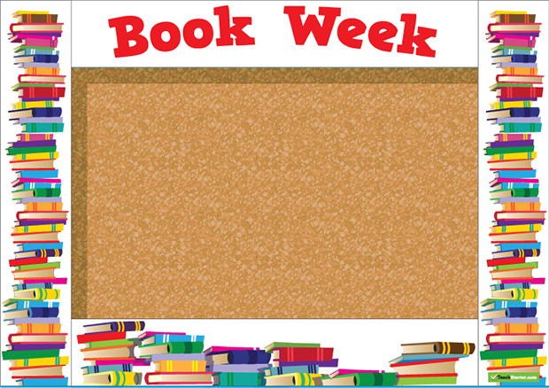 Book Week Cork Board Borders Teaching Resource - Teach Starter