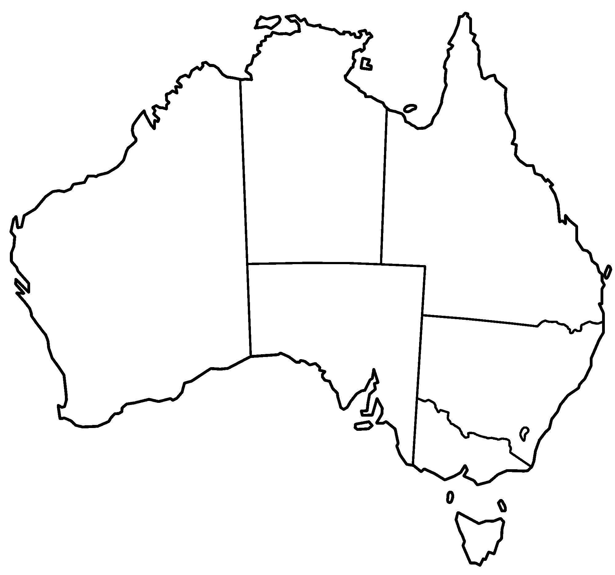 How To Draw Australia Map - Clipart library