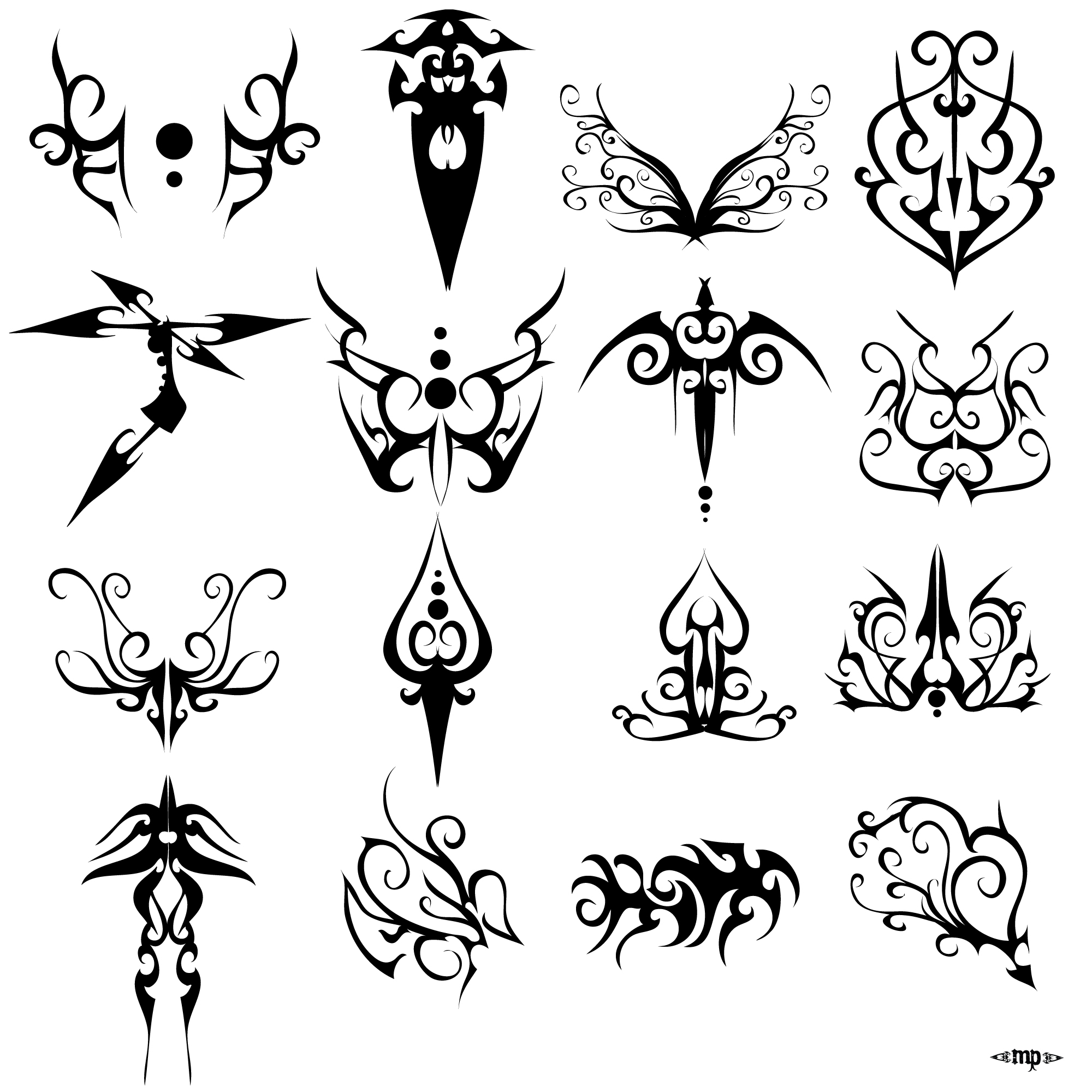 easy tattoos designs draw
