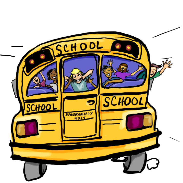 School Bus Cartoon 