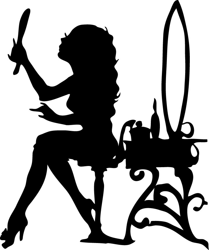Mirror mirror Girl silhouette | Silhouettes | Clipart library