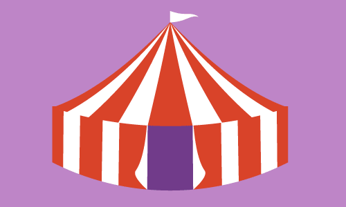 Illustrator Tutorial: Circus Tent | - Illustrator Tutorials  Tips