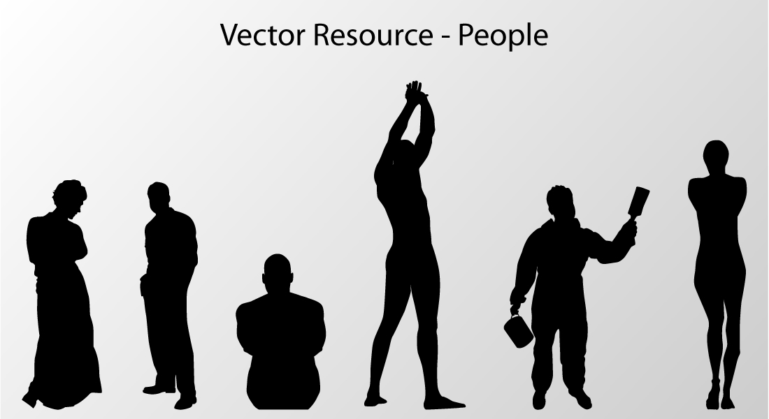 Vector Resource - People by chaosmuse on Clipart library