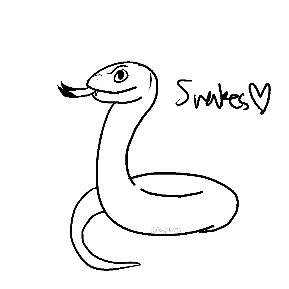 Free Snake Line Art, Download Free Snake Line Art png images, Free ...
