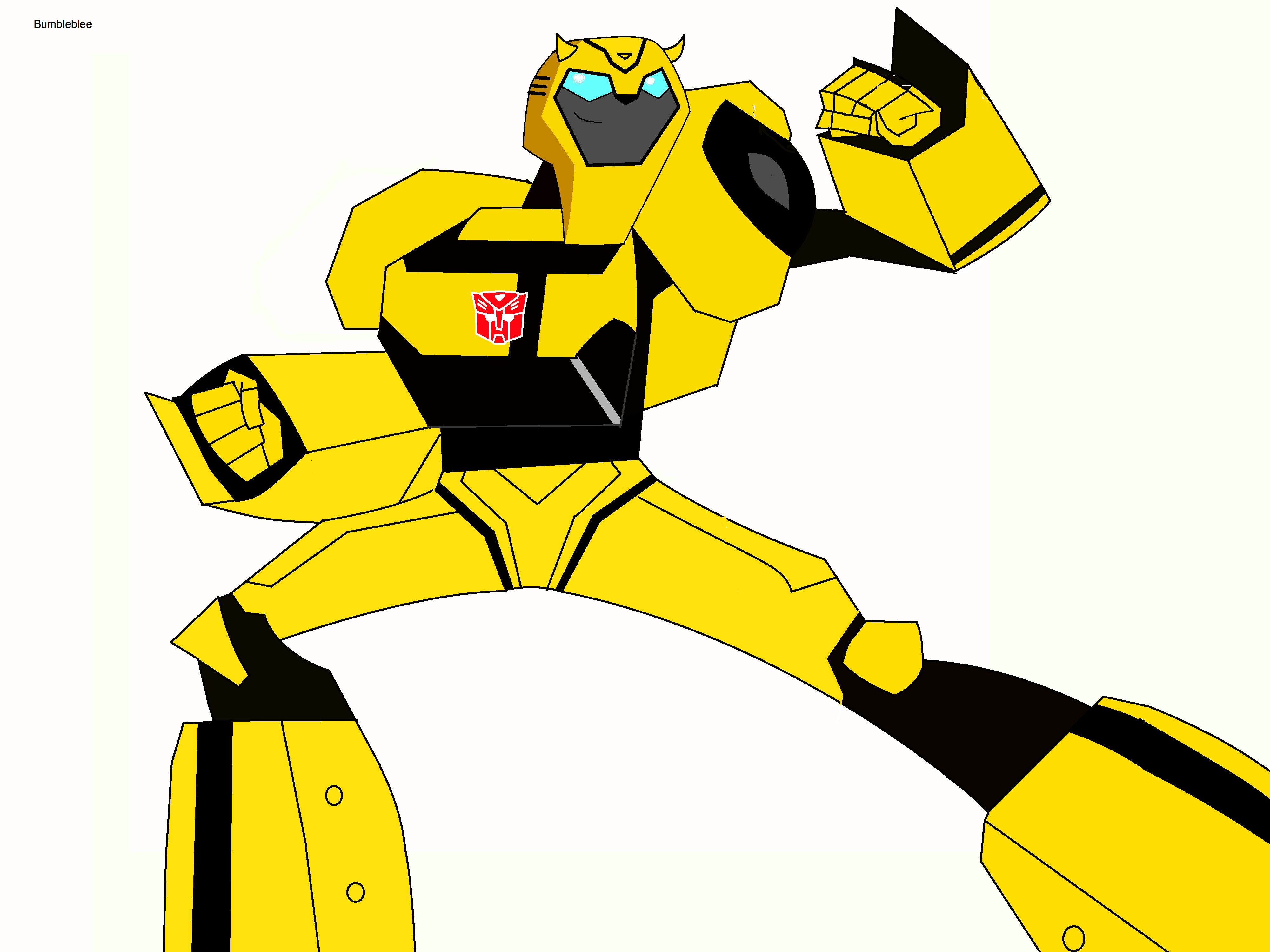 2D Artwork: Bumblebee Transformers Animated - TFW2005 - The 2005 
