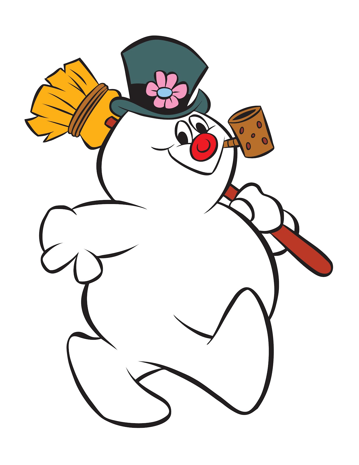 Frosty The Snowman Clipart - Clipart library