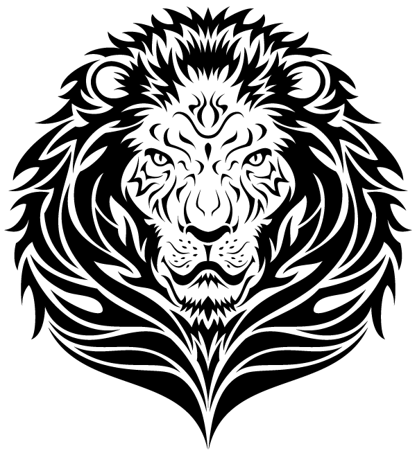 Lion Tattoo Drawing Tribe Clip art - taurus png download - 700*1468 - Free  Transparent Lion png Download. - Clip Art Library