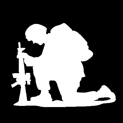Pix For  Soldier Kneeling