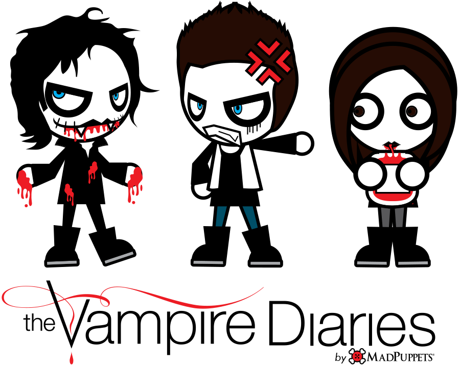 The Vampire Diaries by Mad Puppets by MadPuppetsOfficial on Clipart library