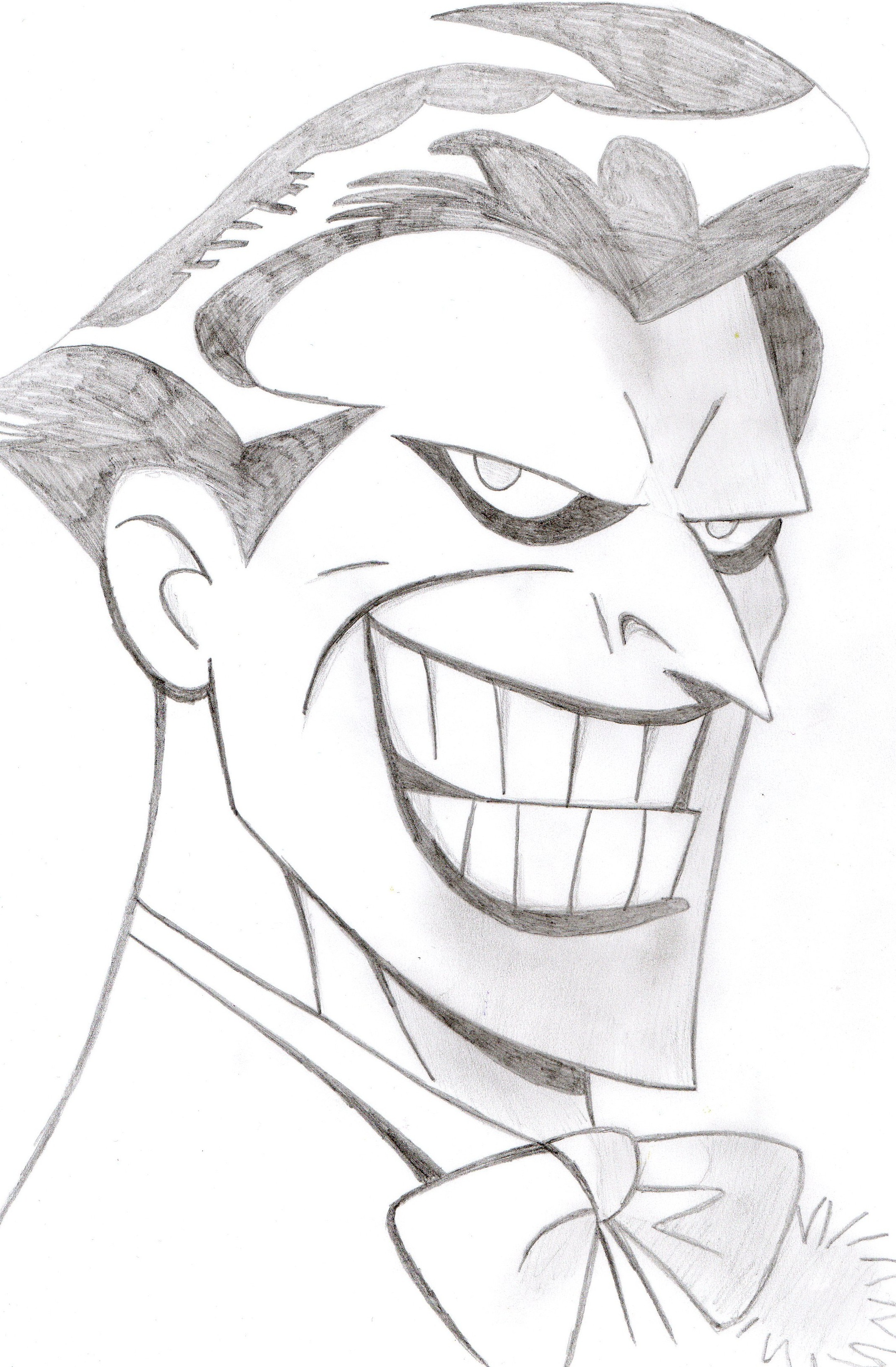 Joker Drawing by Shivam Kumar - Pixels