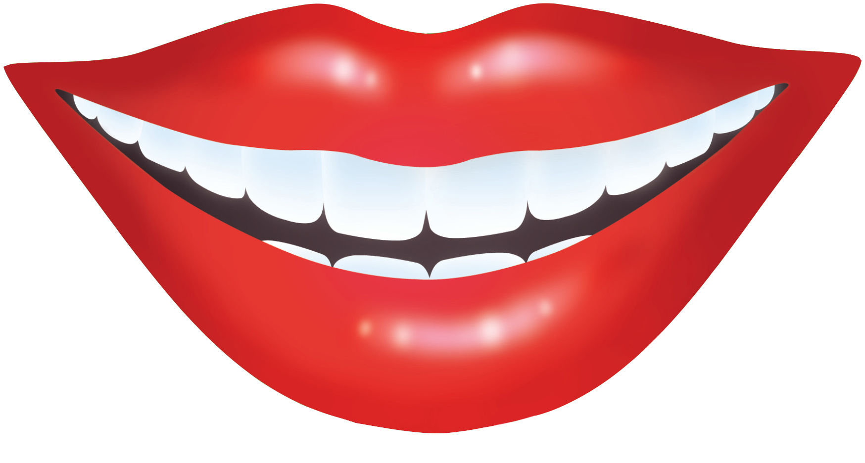 Radiant Smile Illustration - High-Quality Dental & Beauty Visual