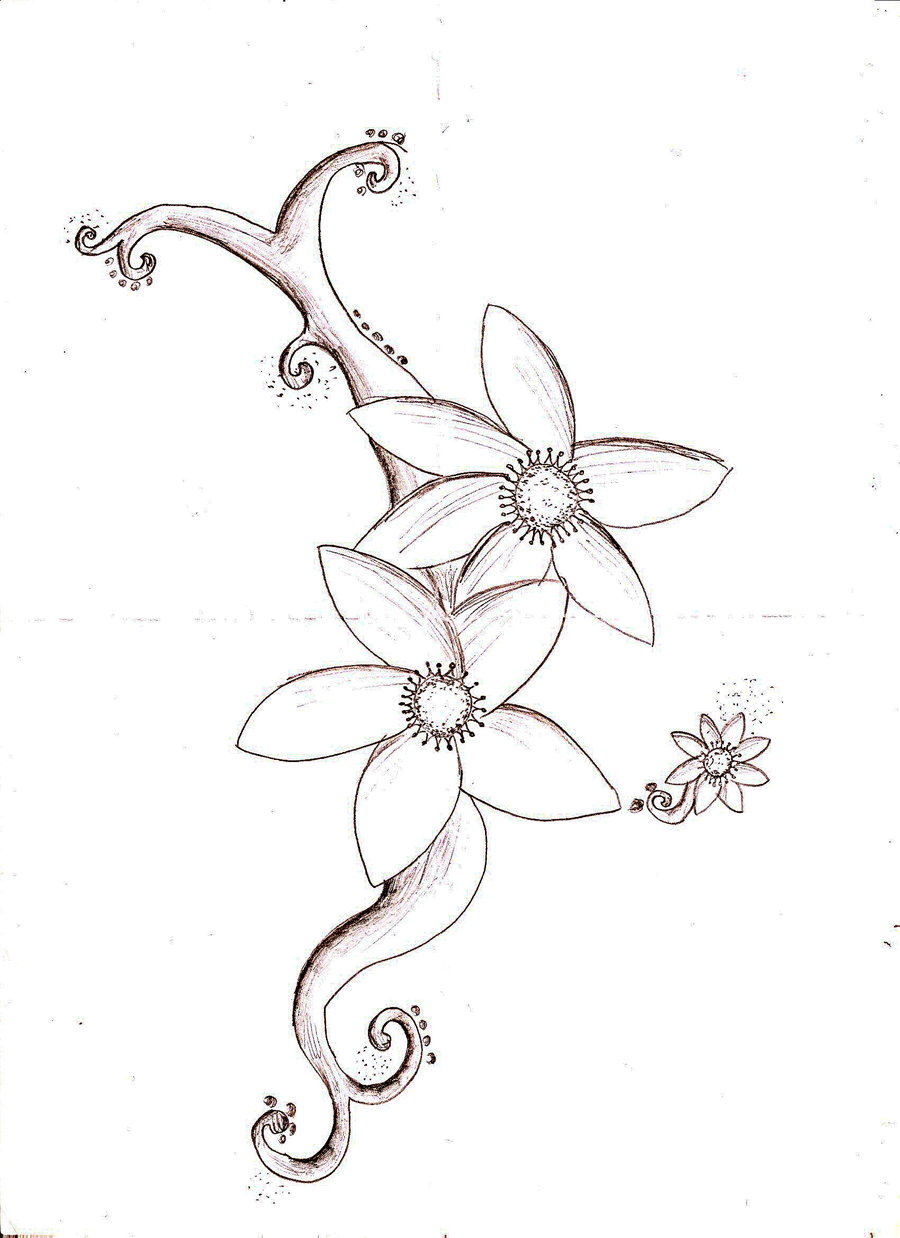 Sketch Ideas Flowers Easy | flowers-art-ideas.pages.dev