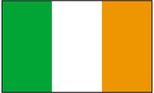 woman clipart png irish flags