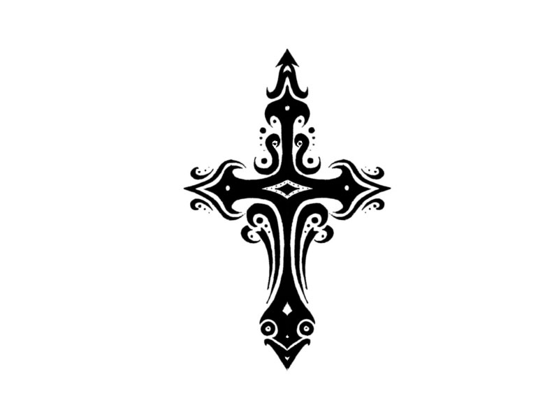 Free Templar Cross Tattoo, Download Free Templar Cross Tattoo png ...