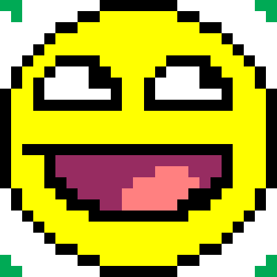 Pixel Art Gallery - Sans Face Emoji,Anime Emoticons 32x32 - Free Emoji PNG  Images 
