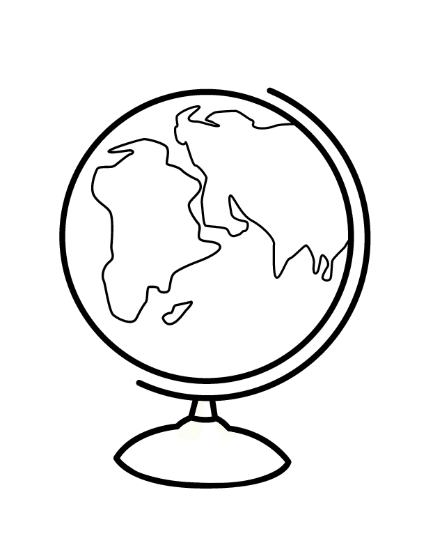 Free Printable World Map Coloring Pages | Kids Activities Blog