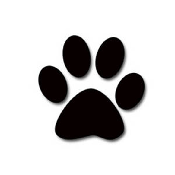 Dog Pawprint - Clipart library