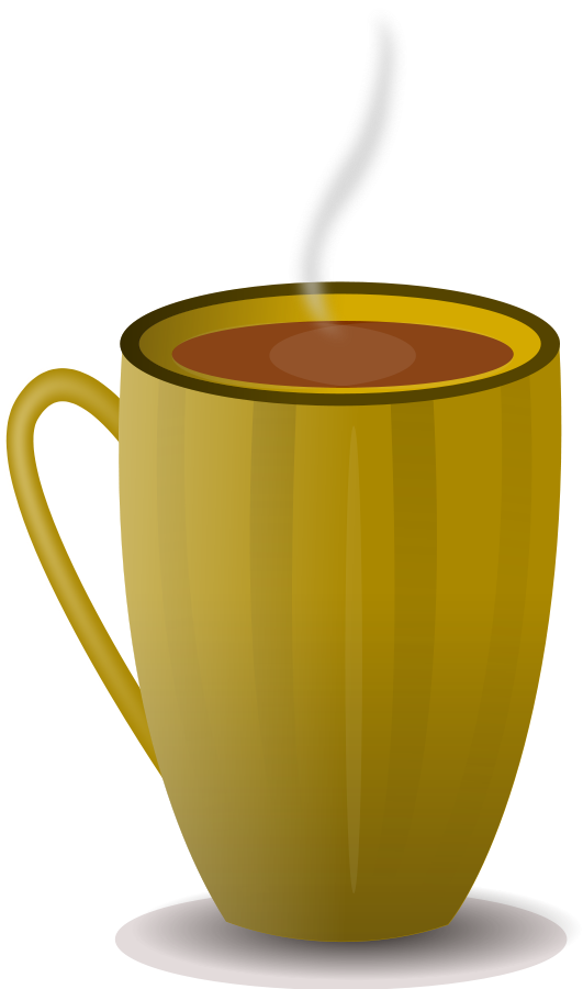 Coffee cup #3 Clipart, vector clip art online, royalty free design 