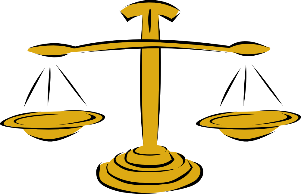 Scales Of Justice Clipart Free