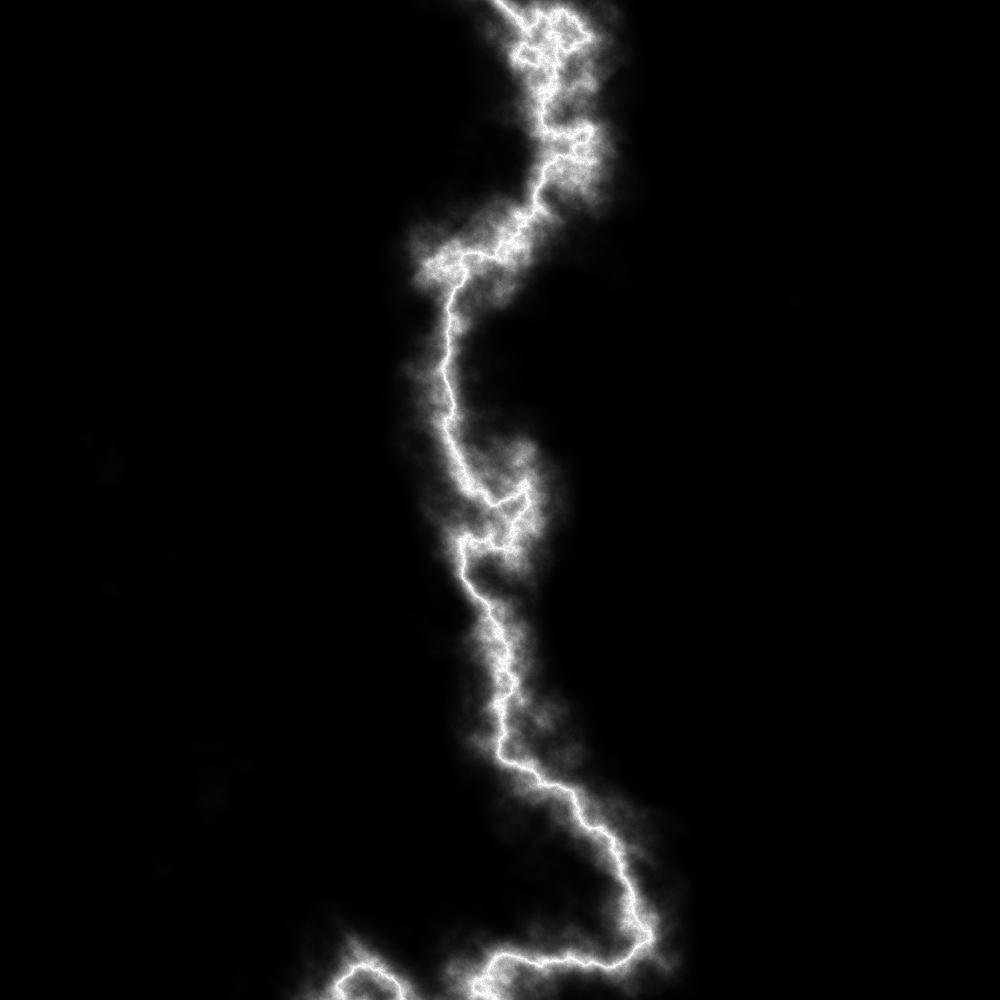 Realistic Lightning Bolt Image - High-Contrast Electrical Discharge