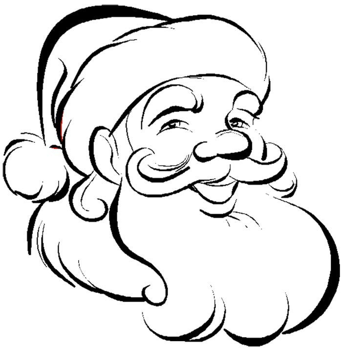 SANTA CLAUS DRAWING CHRISTMAS DAY DRAWING OUTLINE  YouTube