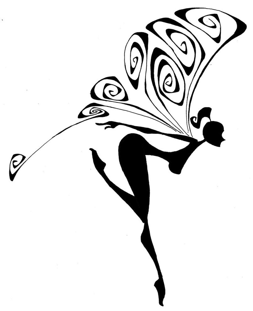 silhouette fairy by MARC0F on Clipart library