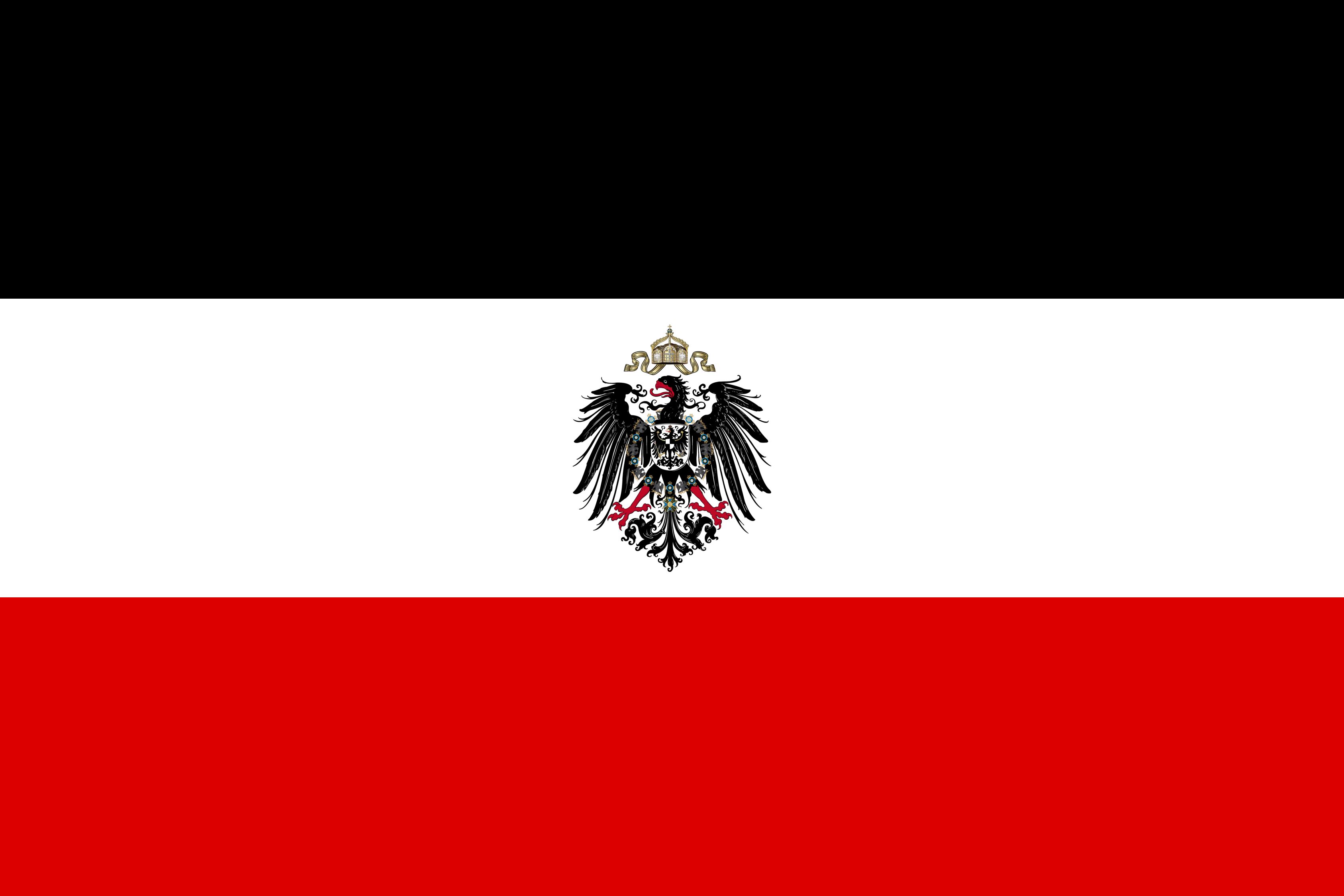 german empire flag with eagle - Clip Art Library