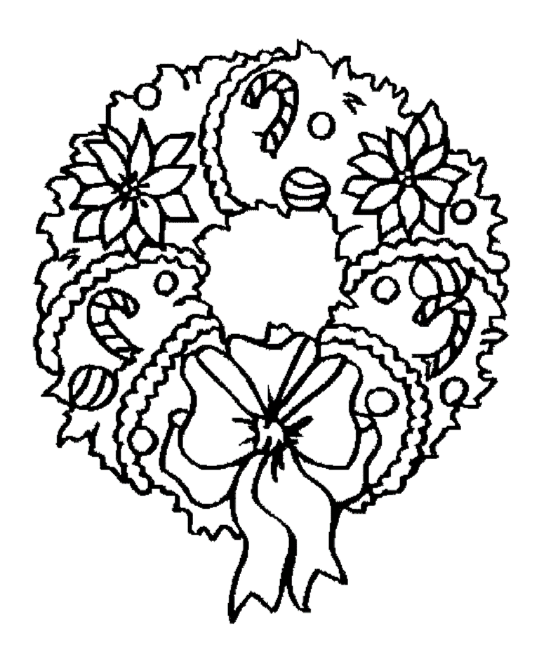 christmas-coloring-pages-wreath-clip-art-library