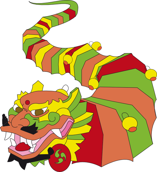 Chinese Dragon clip art - vector clip art online, royalty free 