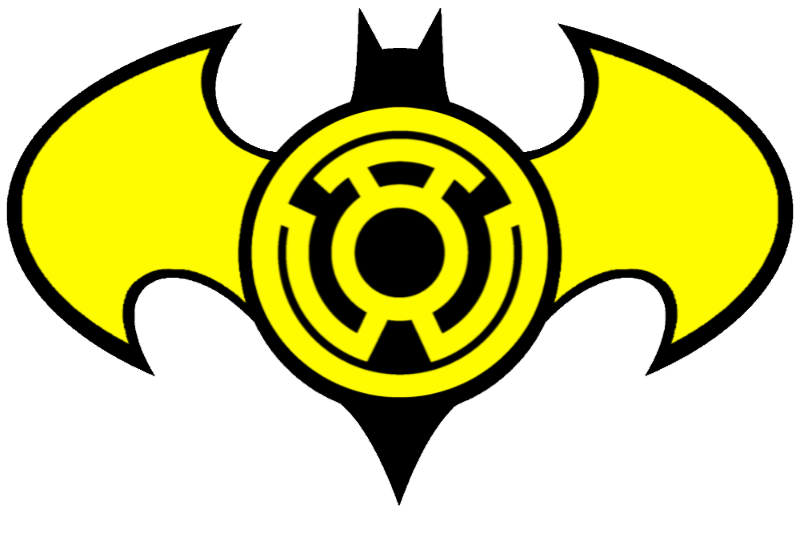 Green Lantern Batman Logo idea by KalEl7 on Clipart library