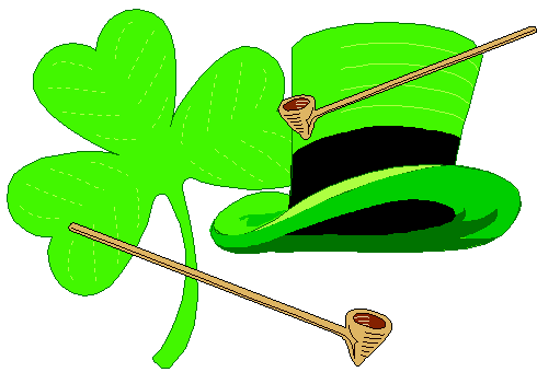 Free Shamrock Clipart - Public Domain Holiday/StPatrick clip art 