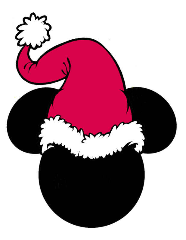 Looking for Mickey Head with Santa Hat Clip Art - The DIS 