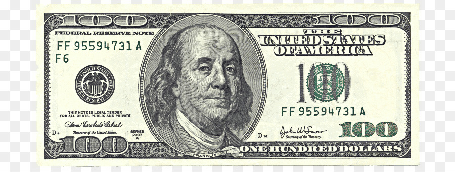 $100 bill clip art