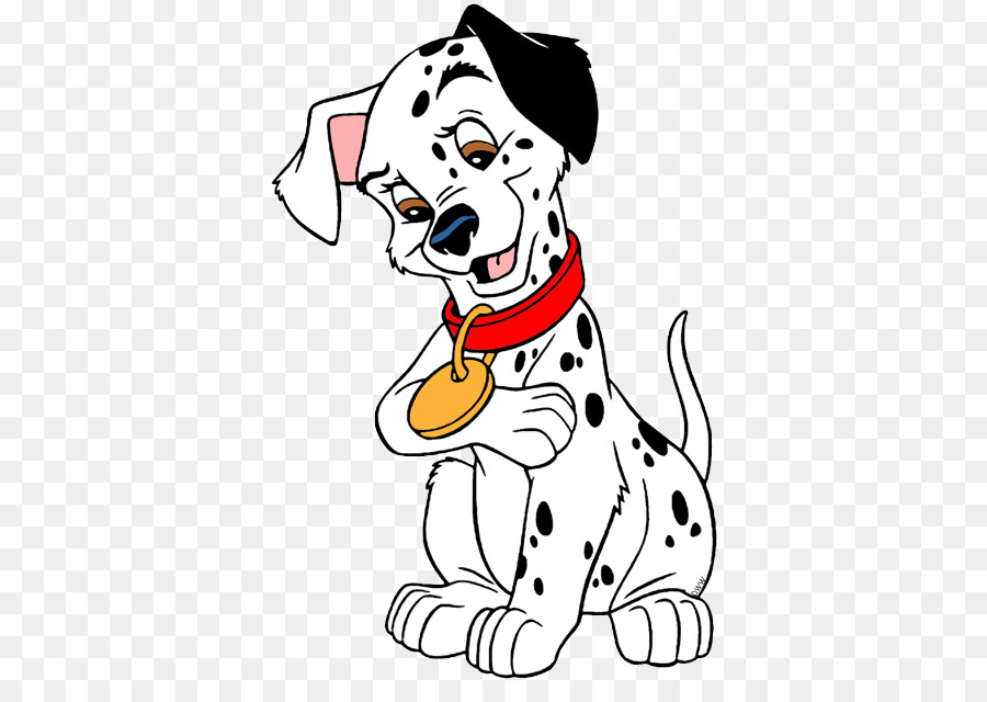 Dalmatian dog The 101 Dalmatians Musical Cruella de Vil Puppy Coloring book - puppy png download - 416*622 - Free Transparent Dalmatian Dog png Download.