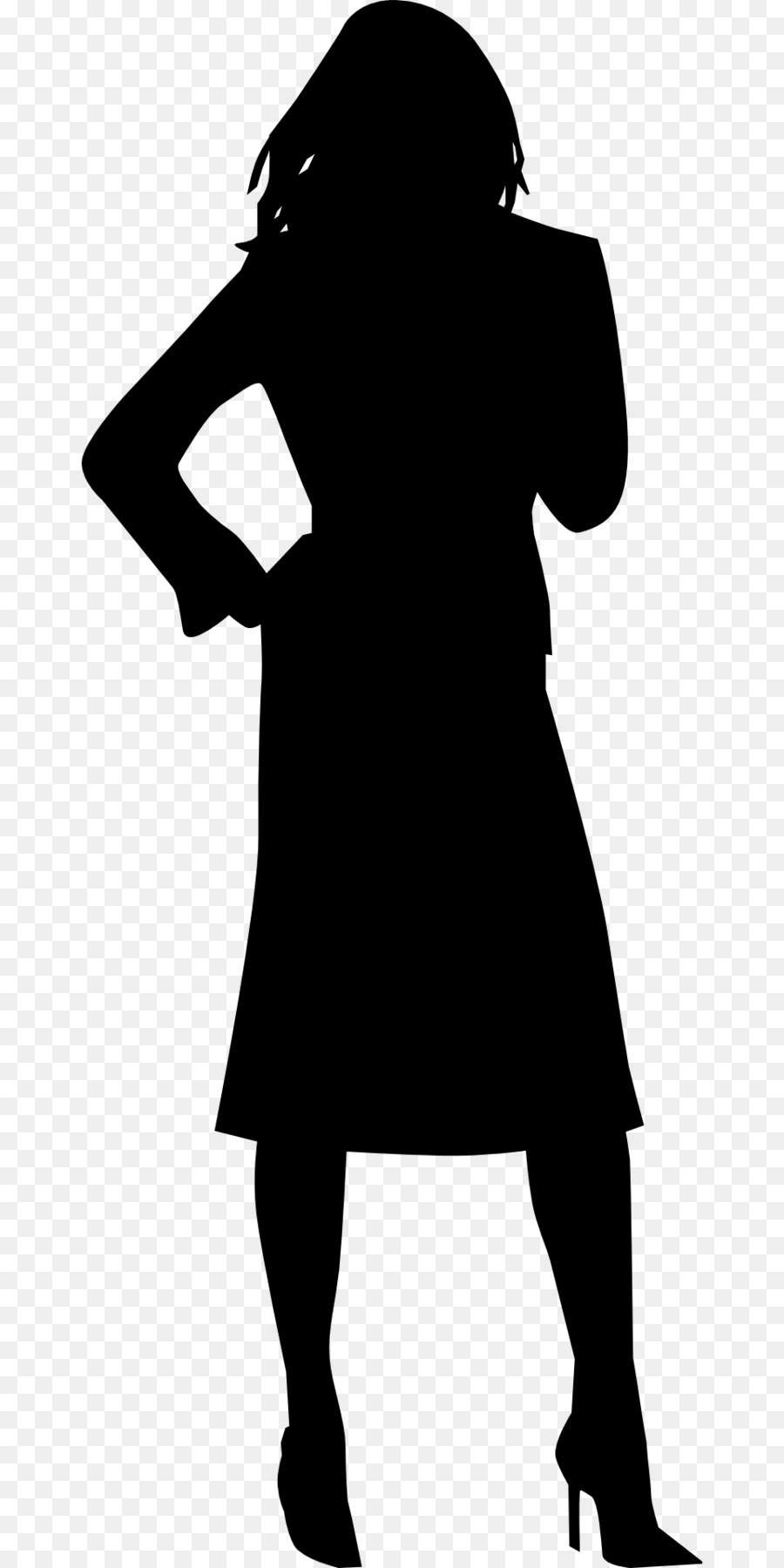 Silhouette Woman Drawing Clip art - Silhouette png download - 960*1920 - Free Transparent Silhouette png Download.