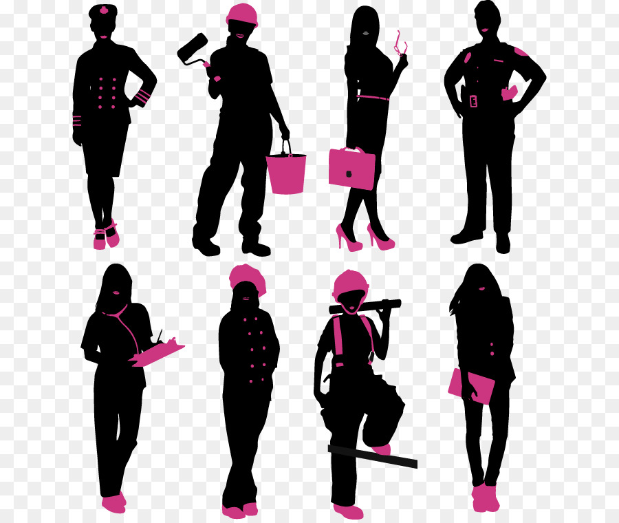 Silhouette - Suit characters vector png download - 690*755 - Free Transparent Silhouette png Download.