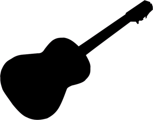 Acoustic guitar Silhouette Musician - guitar png download - 640*501 ...