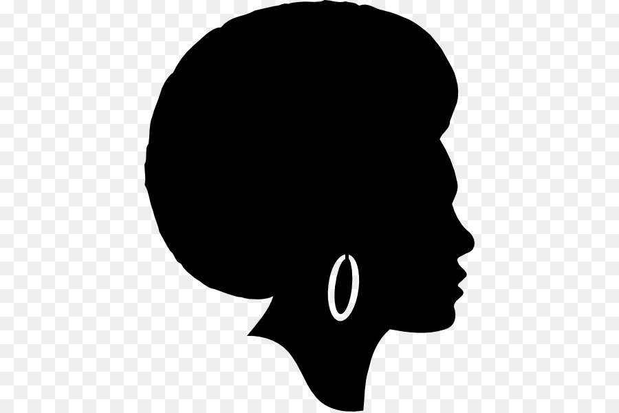 Silhouette Female African American Clip art - Silhouette Women png download - 480*598 - Free Transparent Silhouette png Download.