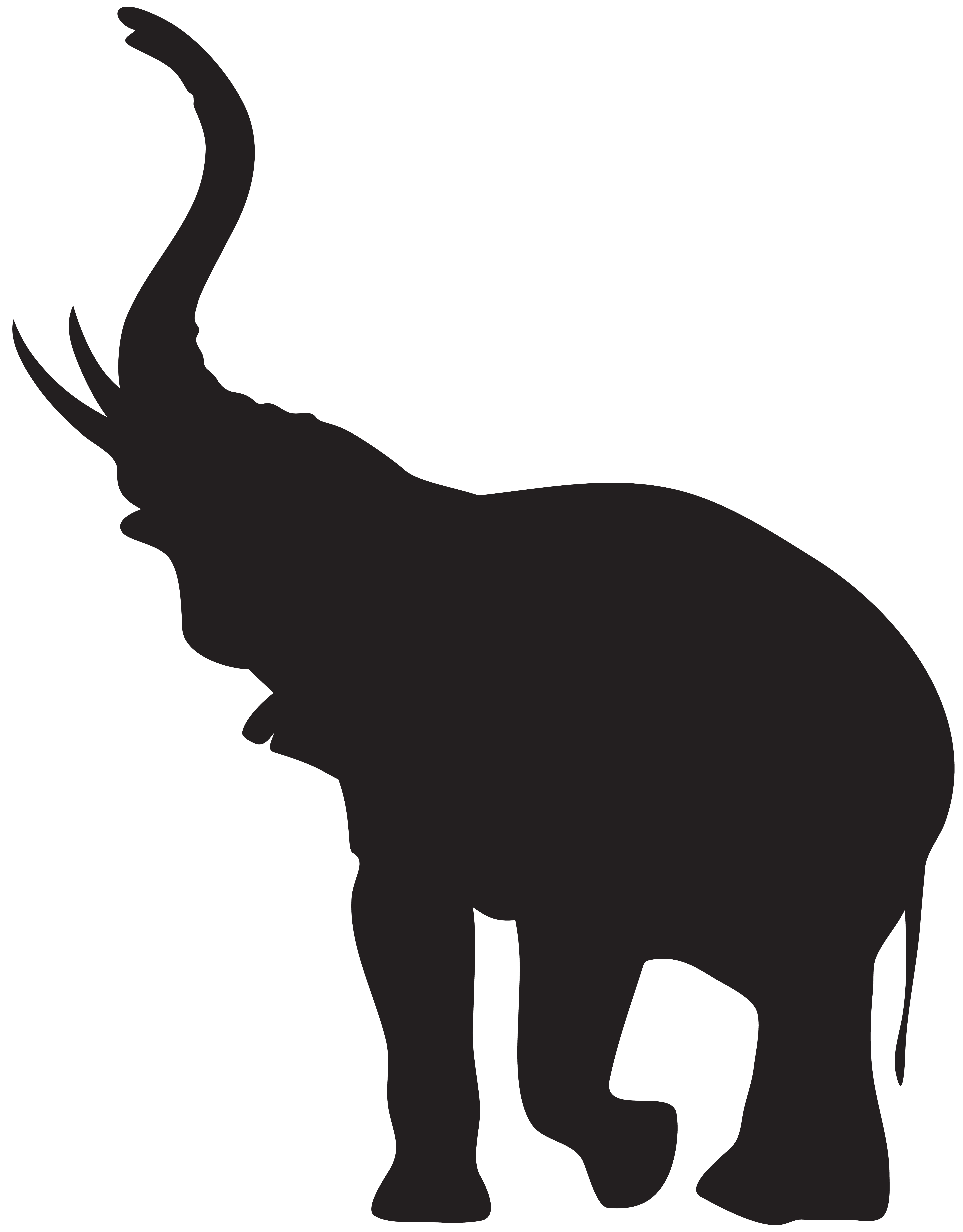 African Elephant Silhouette Clip Art Elephant Silhouette Png Clip | The ...