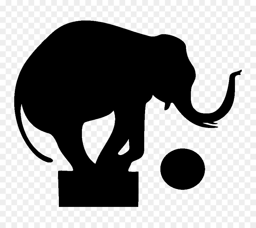 Indian elephant African elephant Wildlife Silhouette Clip art - Silhouette png download - 800*800 - Free Transparent Indian Elephant png Download.