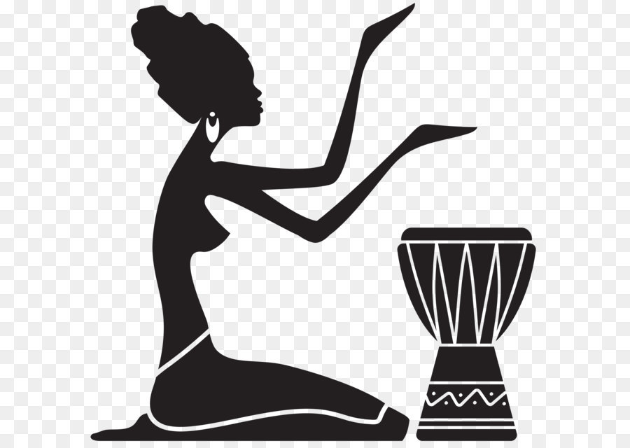 Silhouette America, Inc. Portrait Bead - African Women Silhouette PNG Clip Art Image png download - 7000*6827 - Free Transparent Silhouette png Download.