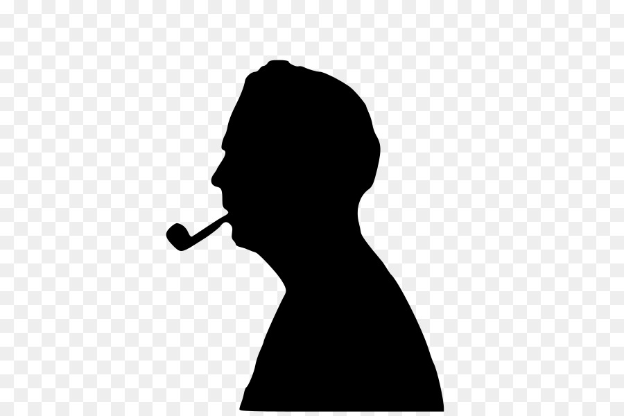 Silhouette Drawing Photography - man smoking png download - 448*600 - Free Transparent Silhouette png Download.