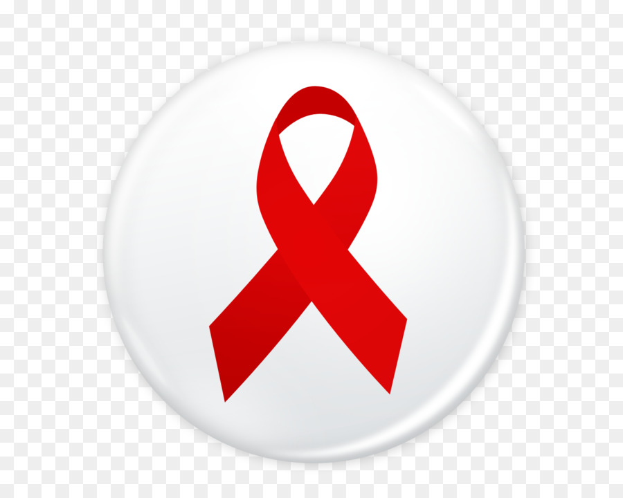 World AIDS Day Red ribbon Symbol Sign - Red ribbon badge png download - 1280*1024 - Free Transparent World Aids Day png Download.