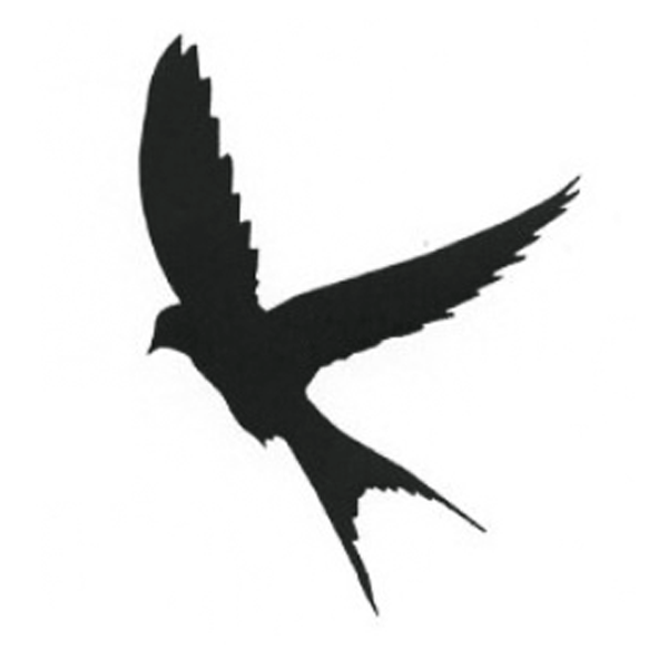 bird tattoo silhouette
